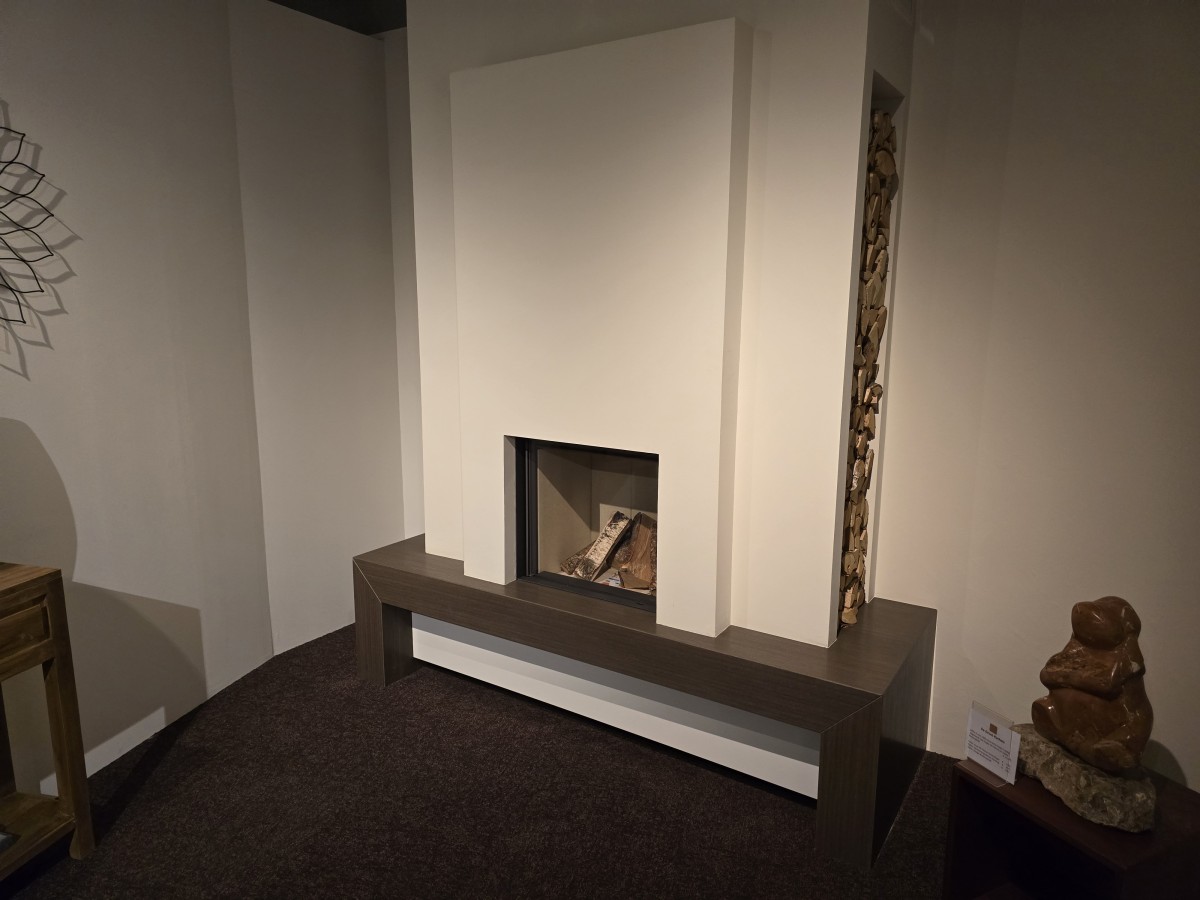 Showroommodel Kalfire W60/51F met natuursteen meubel -50% korting