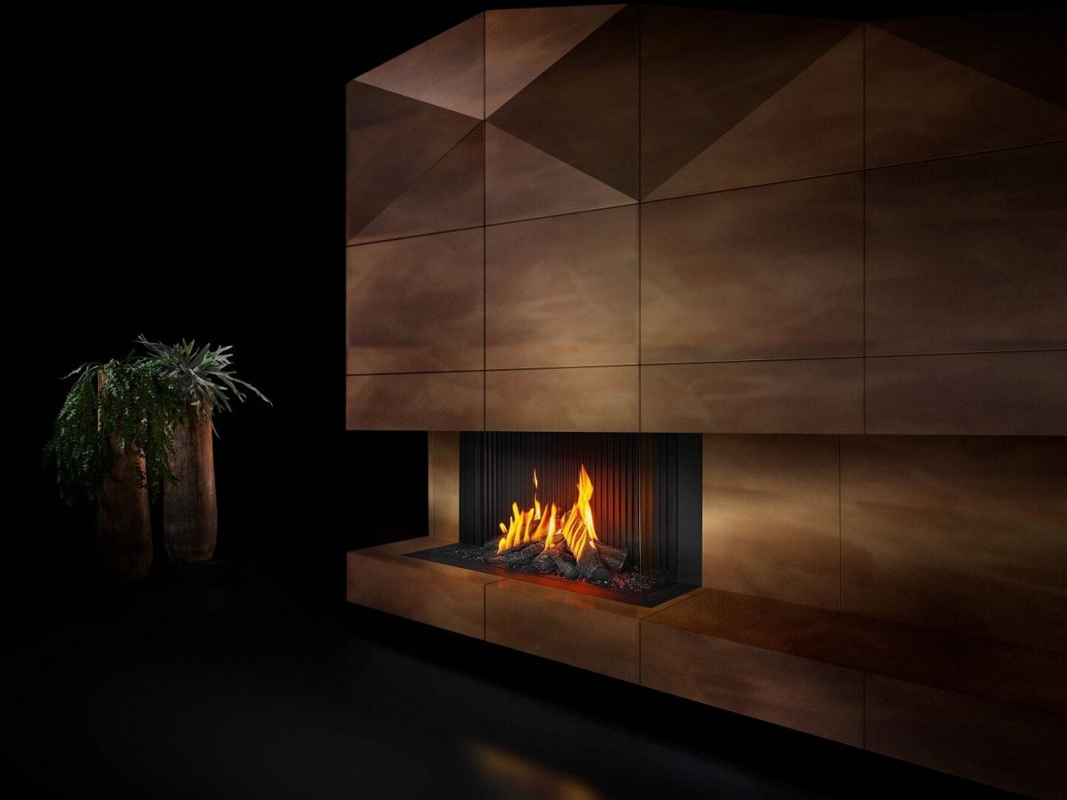 Barbas Gas Fire Panorama 110-55