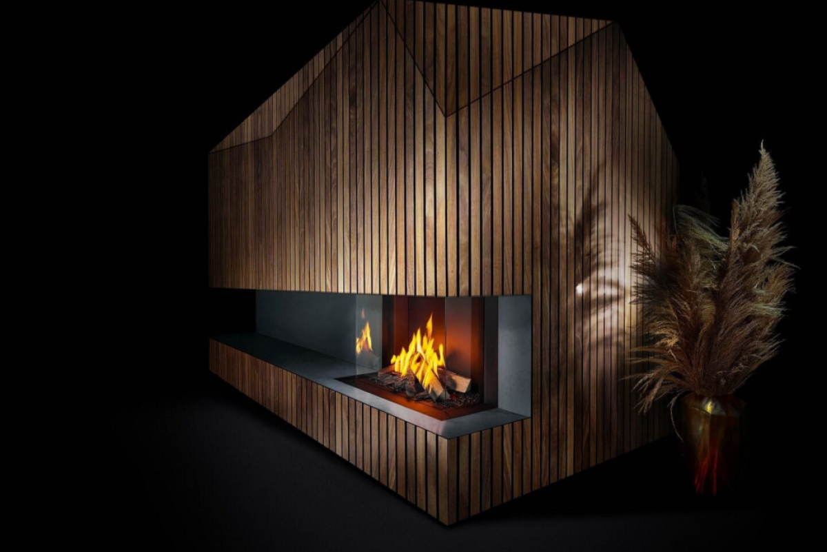 Barbas Gas Fire Panorama 80-50