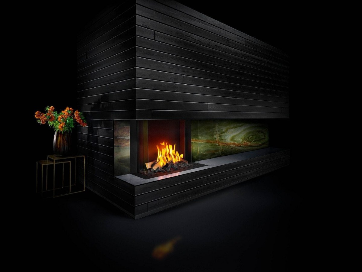 Barbas Gas Fire Panorama 90-70