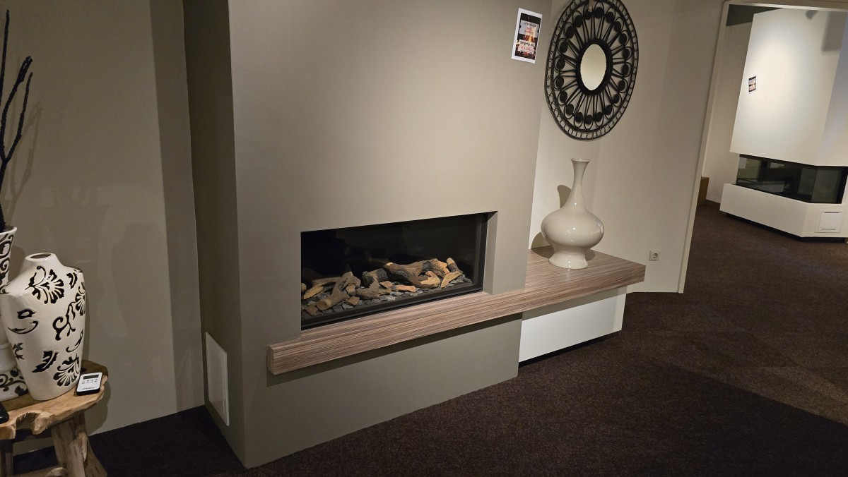 Showroommodel Horizon Bell Small3 met haardmeubel -50% korting