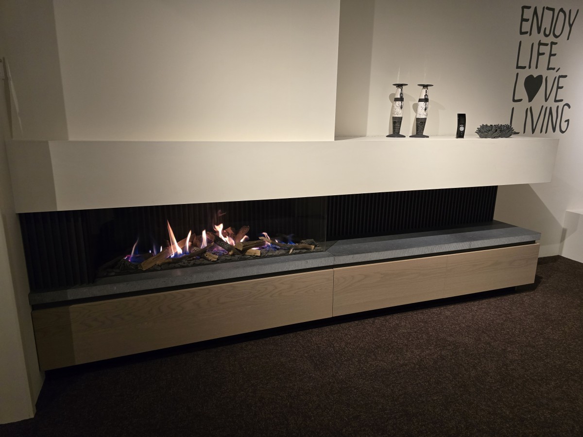 Showroommodel Kalfire G125/37CR met haardmeubel -40% korting