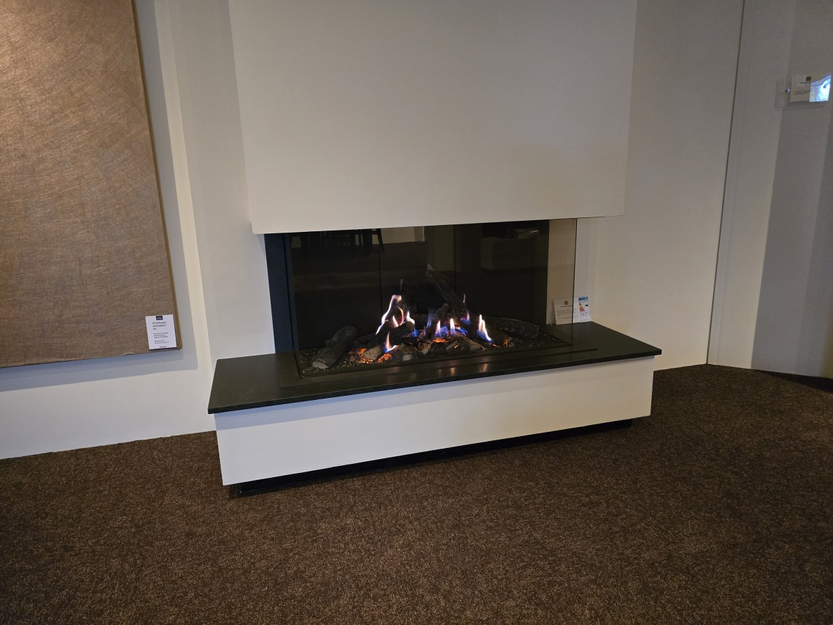 Showroommodel Kalfire GI115/55S met maatwerk blad -20% korting