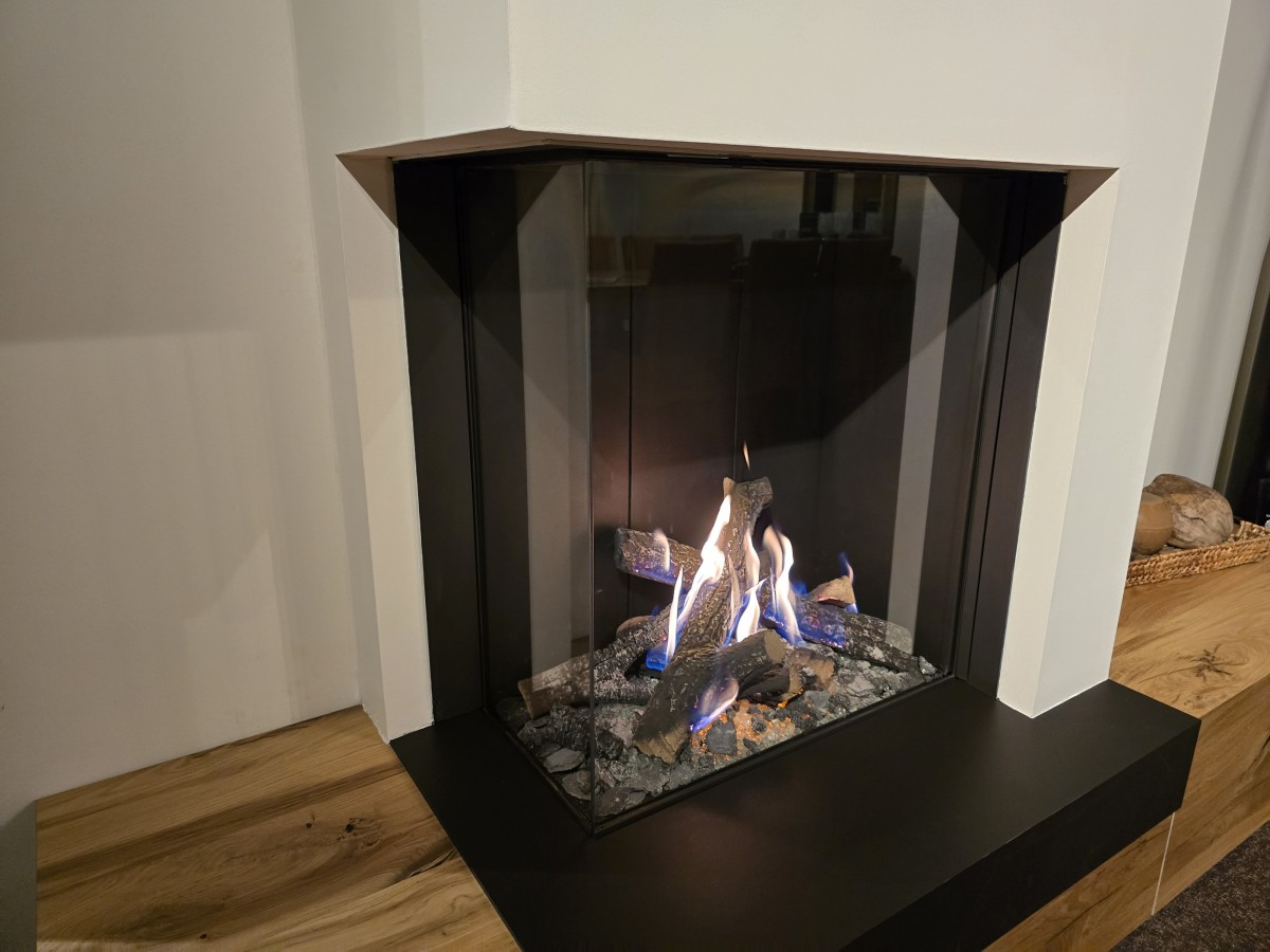 Showroommodel Kalfire GP65/75CL met haardmeubel -20% korting