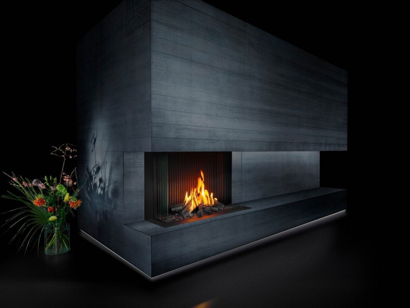 Barbas Gas Fire Panorama 110-70