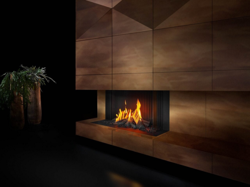 Barbas Gas Fire Panorama 140-40