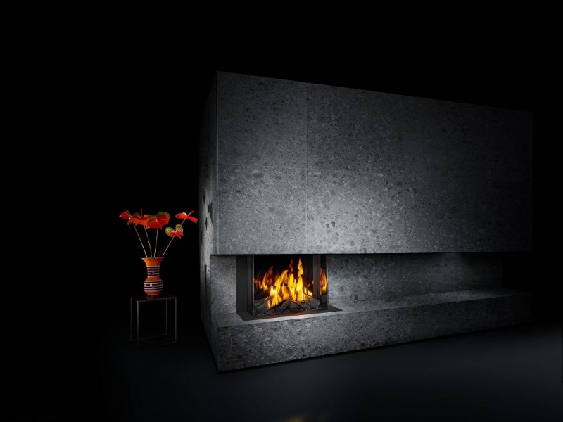 Barbas Gas Fire Panorama 70-55