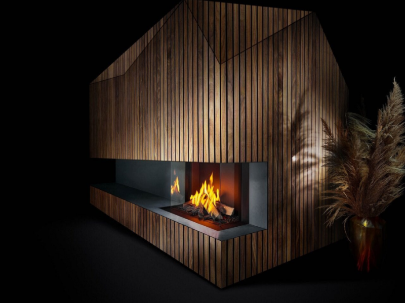 Barbas Gas Fire Panorama 80-50