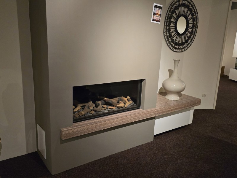 Showroommodel Horizon Bell Small3 met haardmeubel -50% korting