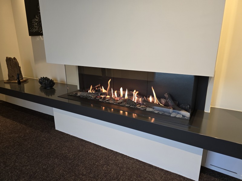 Showroommodel Kalfire G130/37S met maatwerk blad -40% korting