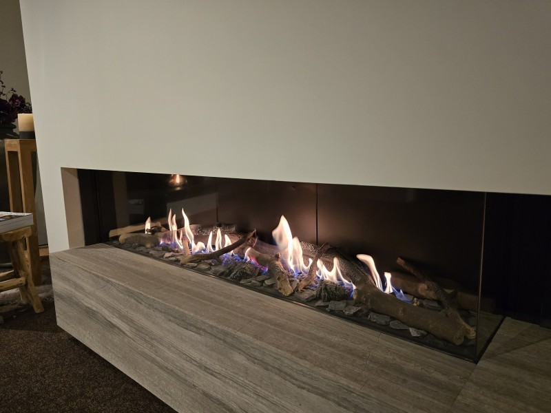 Showroommodel Kalfire G165/37CL met maatwerk plateau -40% korting