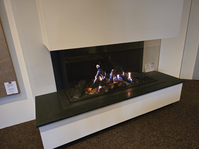 Showroommodel Kalfire GI115/55S met maatwerk blad -20% korting